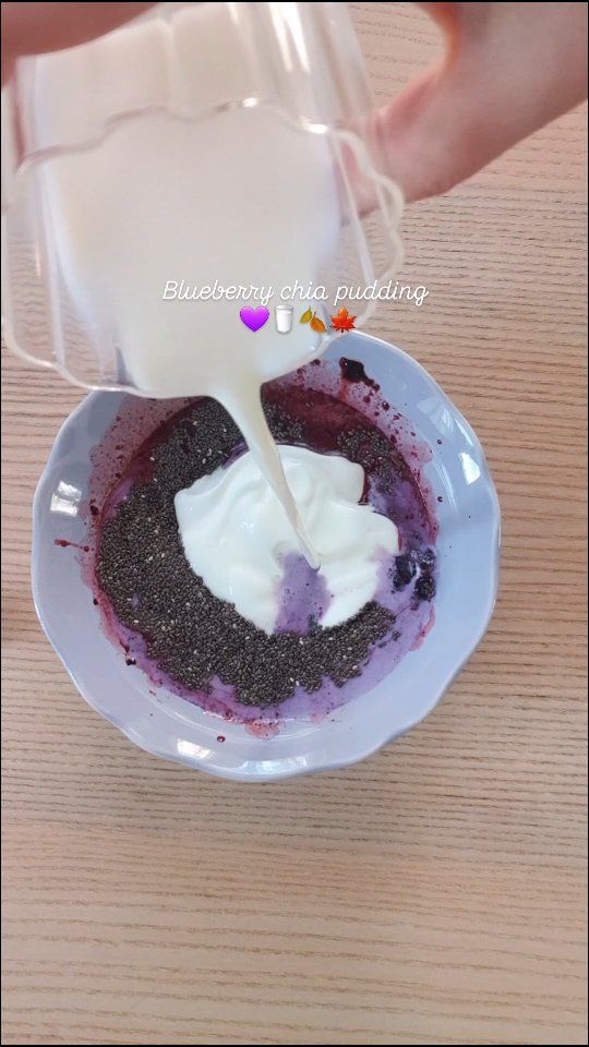 Pudding de chia aux myrtilles 💜🥛

#myrtilles #blueberry #fall #instabake